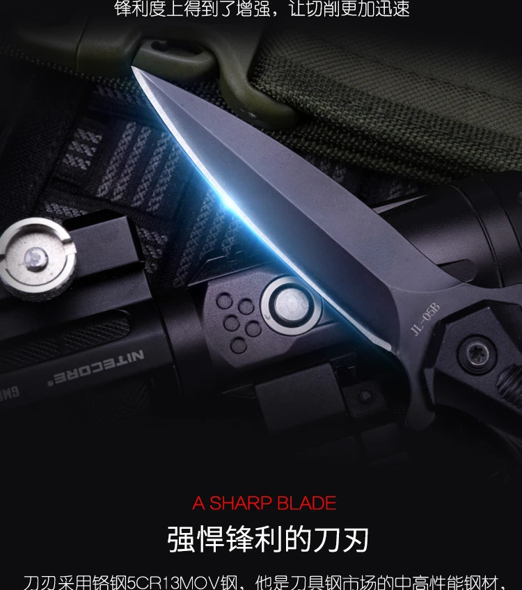 Description Picture 5 of itemKnife For Men Folding Pocket Knives Self Defense EDC Survival Multitool Military Tactical Outdoor Hunting Camping New Utility