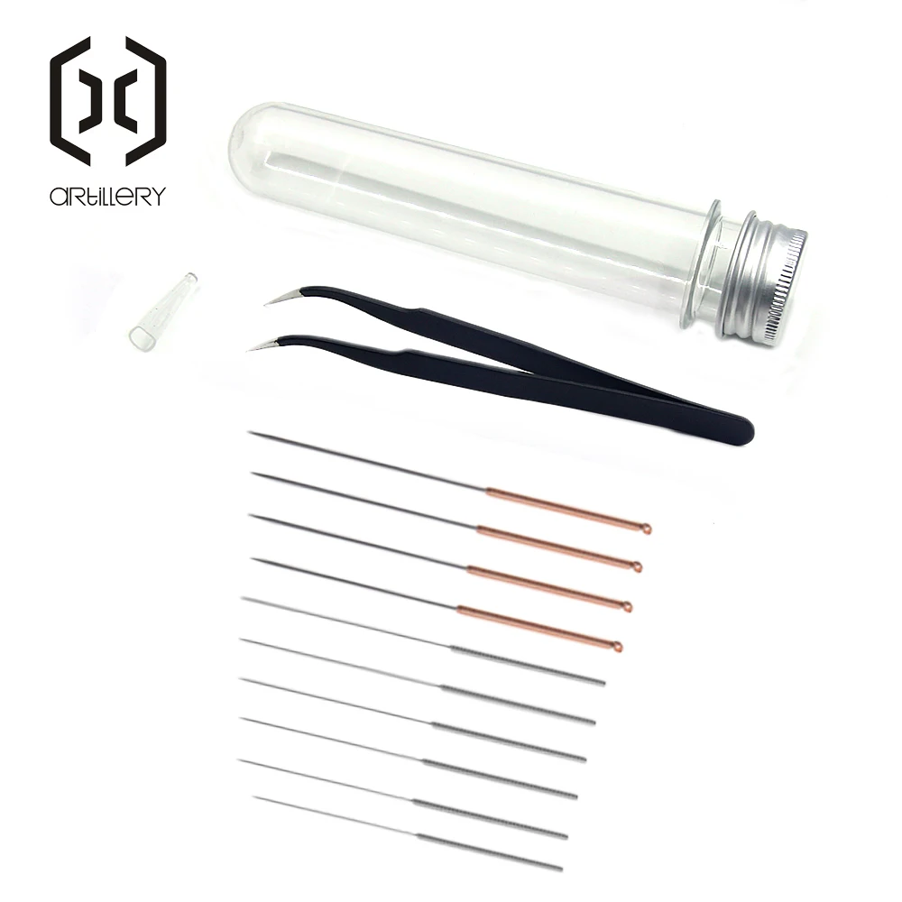 Description Picture 3 of itemFixed handle plastic burr knife for 3d printer models  scraper, scissors, tweezers, brush, kit