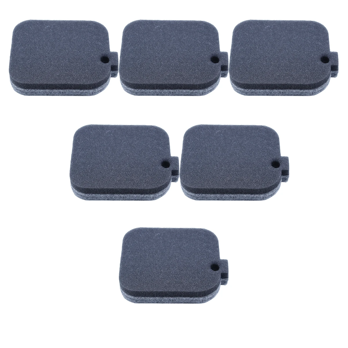 6pcs/lot Air Filter Cleaner Kit For Stihl BG45 BG46 BG55 BG65 BR45 SH55 SH85 Blower 4229 120 1800
