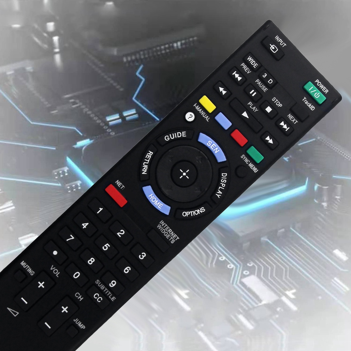 Description Picture 3 of itemRM-YD073 Replace Remote for Iconic Brand BRAVIA TV KDL-46HX750 KDL-40HX750 KDL-32HX750 KDL-46HX751 KDL-46HX850 KDL-55HX750