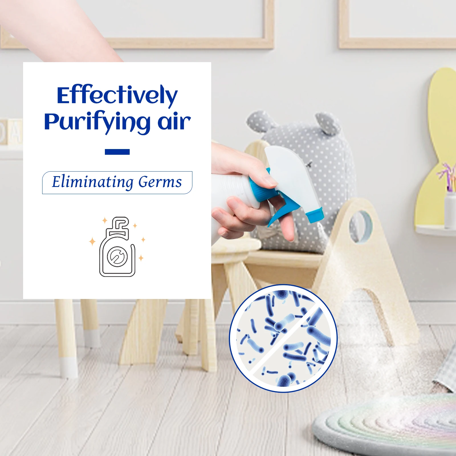 Description Picture 4 of itemHIQILI 100ML Lavender Jasmine Rose Vanilla Mint  Eucalyptus Lemon Essential Oils for Diffuser, Humidifier, Massage, Skin, Hair