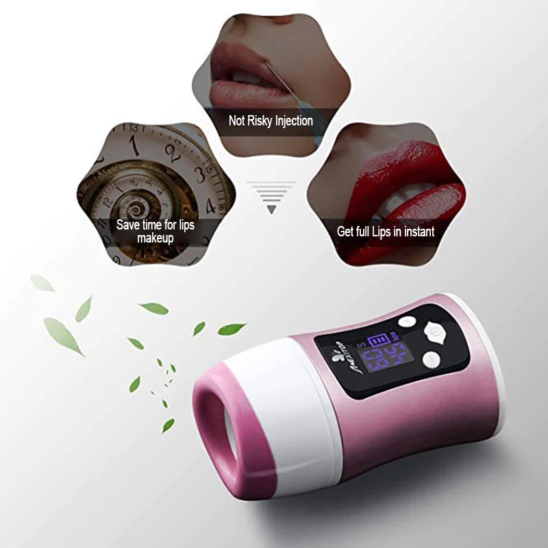 Description Picture 4 of itemSilicone Lip Plumper Device Portable Electric Lip Plumping Enhancer Sexy Bigger Fuller Lips Enlarger Beauty Care Tool For Women
