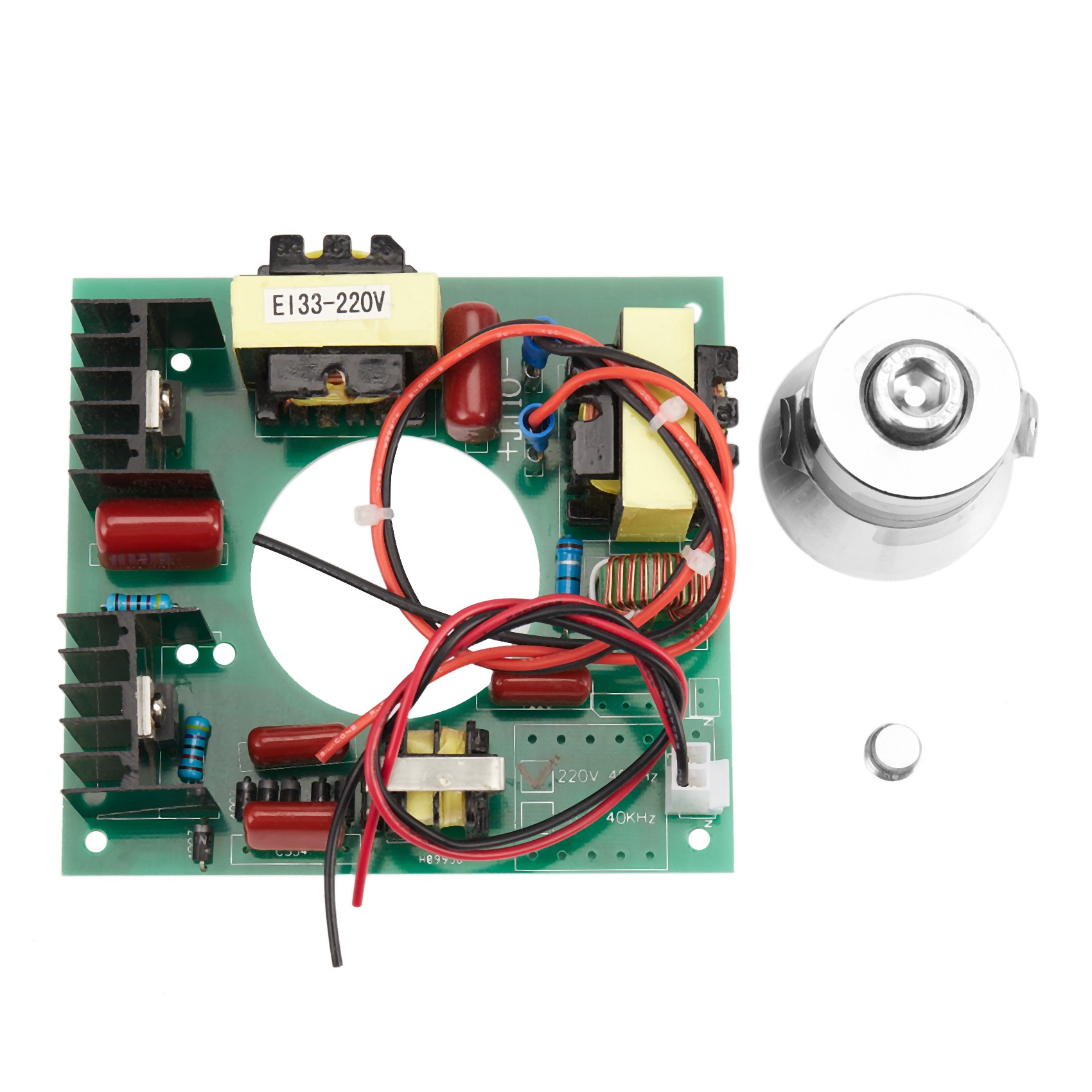 Description Picture 6 of item220V 50W Ultrasonic Generator Power Supply Module + 1Pc 40Khz Ultrasonic Transducers Vibrator