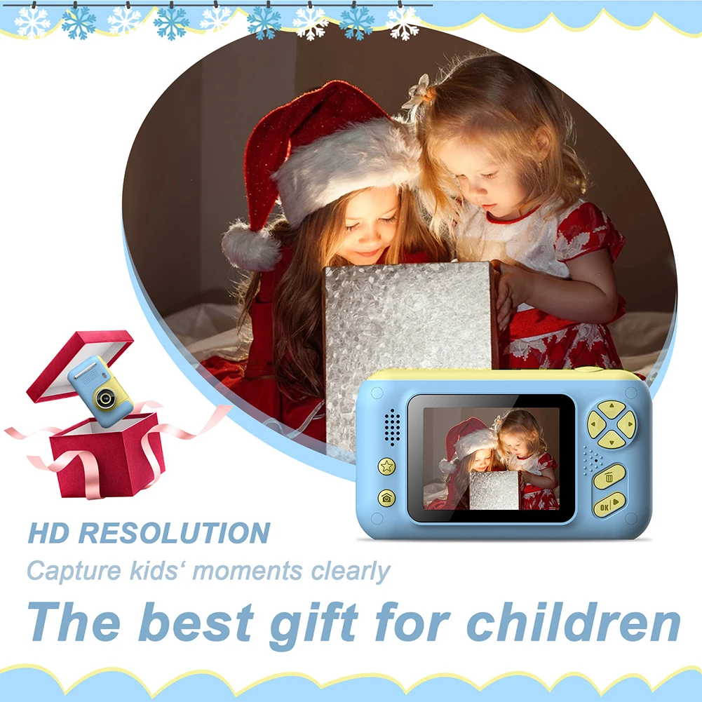 Description Picture 3 of itemCute Kids Camera Children Digital Cameras 2.4 Inch HD Screen Camera Photographer Educational Toys Video Recorder Birthday Gift