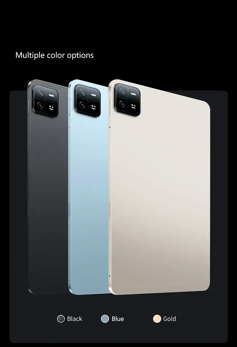 Description Picture 5 of item2024 Original Global Version Tablet Android 13.0 Pad 6 Pro 16GB+512GB Snapdragon 888 TabletsPC 5G Dual SIM Card or WIFI HD 4K Mi