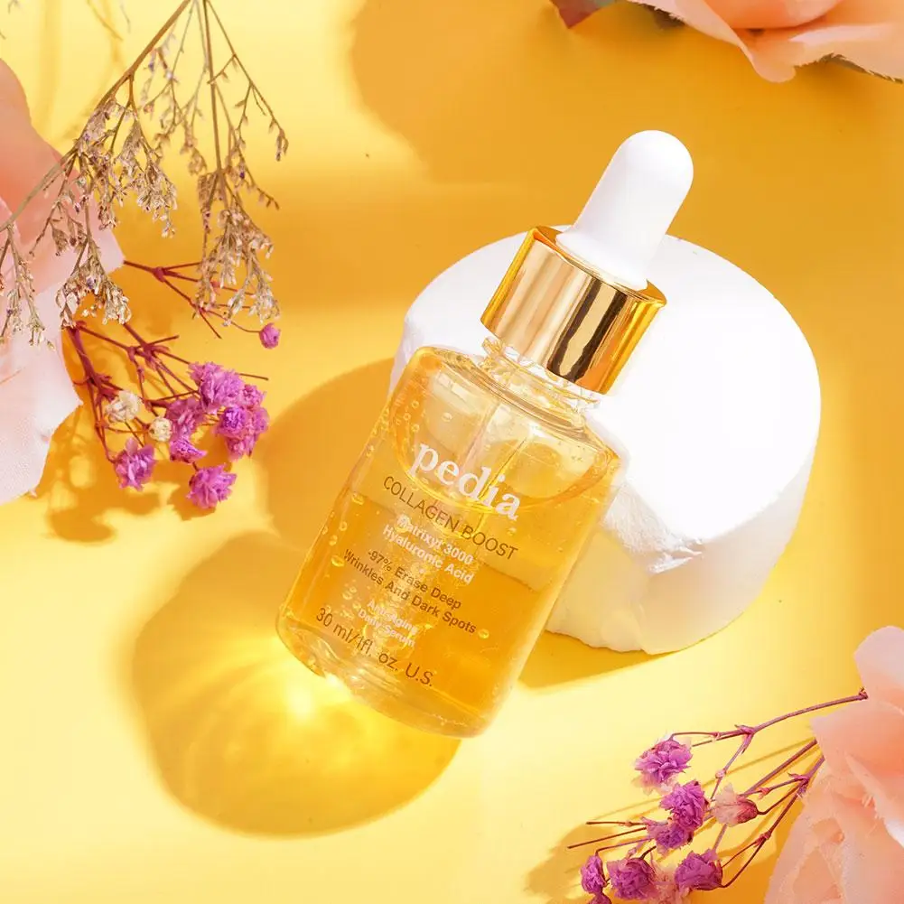 Description Picture 4 of item30ml Advanced Collagen Boost Anti Aging Serum Collagen Face Cream Anti-wrinkle Wrinkle Skin Women Care Face Serum Drop Shipping