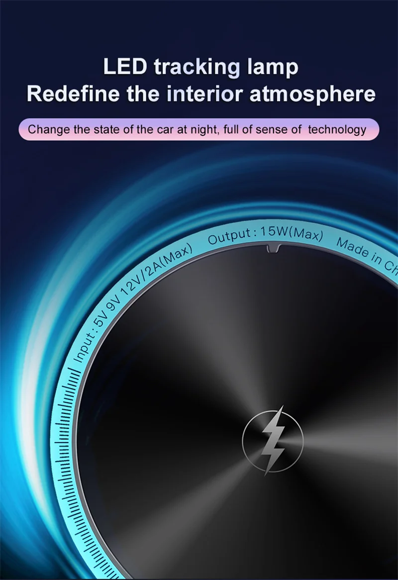 Description Picture 6 of item15W Magnetic Wireless Car Charger Mobile Phone Holder Stand Car Mount Fast Charging Station For iPhone 12 13 14 Pro Max Macsafe