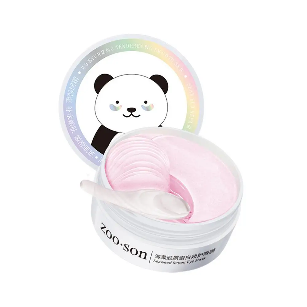 Description Picture 2 of item60Pcs Under Eye Patches Moisturizing Eye Gel Pads Hydrating Eye Gel Pads Easy To Absorb Eyes Anti Aging For Dark Circles