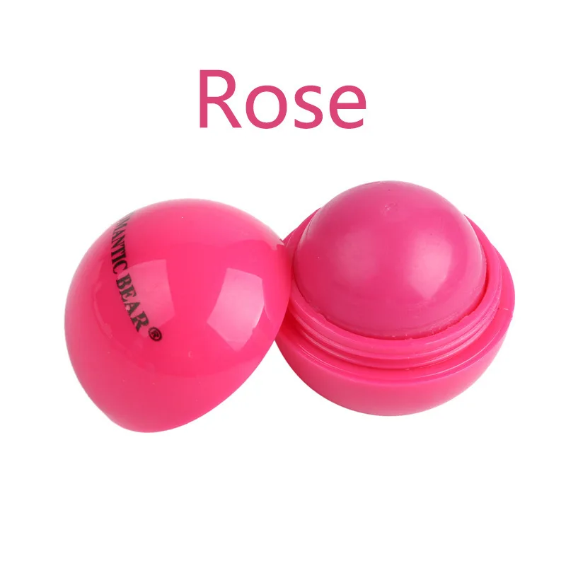 Description Picture 5 of item6 Colors Ball Lip Balm Natural Plant Organic Fruit Flavour Hydrating Moisturizing Long Lasting Lip Balm Lip Care Makeup