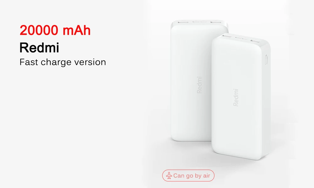 Description Picture 2 of itemNewest Iconic Brand Redmi Original Power Bank 20000mAh 18W Quick Charge Powerbank Fast Charging Portable Charger