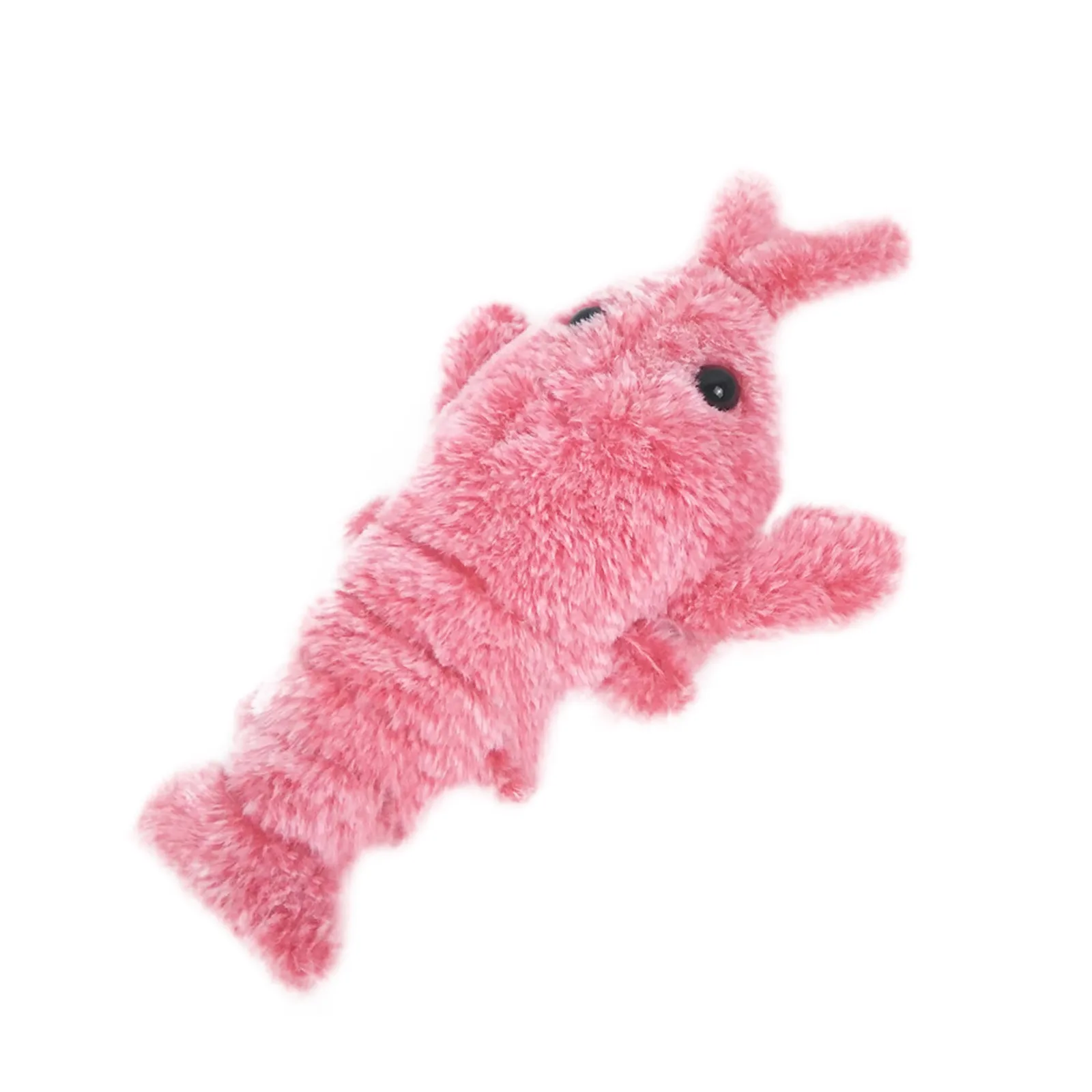 Description Picture 3 of itemJumping Shrimp Cat Interactive Toys Electric Lobster Washable Plush Toys Vibration Sensor Cats Toy Pet Dog Kitten Stuffed Toy
