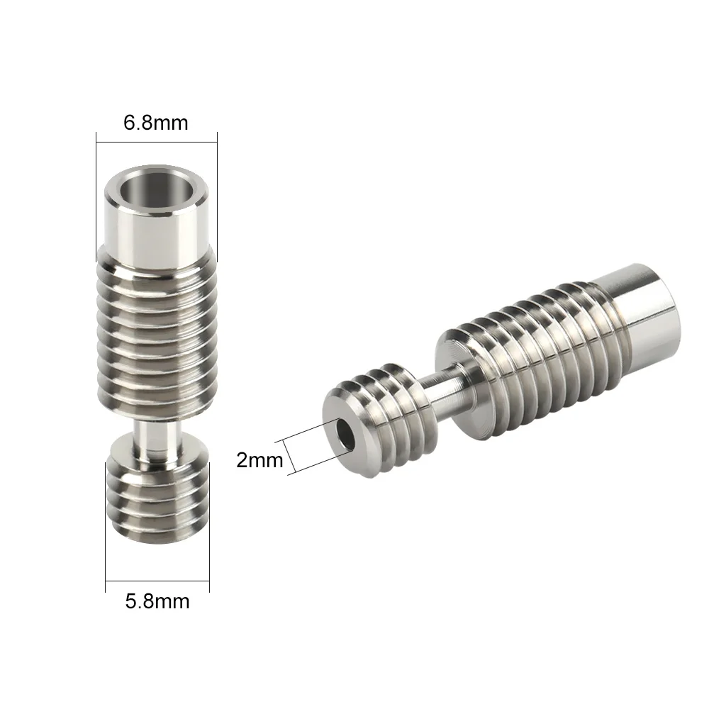 Description Picture 3 of itemFYSETC E3D V6 High Quality All Metal Throat for E3D V6 HOTEND Heater Block 1.75MM Filament Smooth