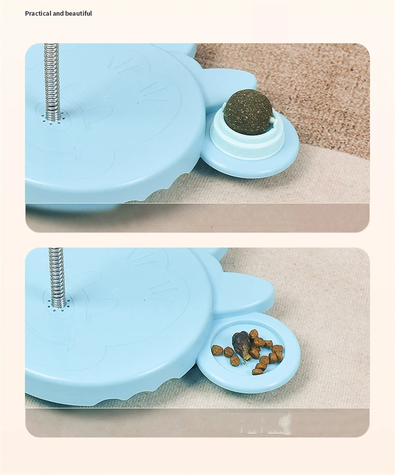 Description Picture 6 of itemPet Puzzle Food Leaking Ball Toy Cat Dog Interactive Treat Leaking Toy Catnip Slow Cat Dog Feeder Fun Pet Products Accessories