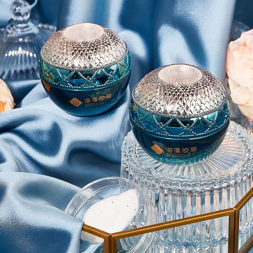 Description Picture 6 of itemNatural Seaweed Collagen Face Cream Moisturizing Anti-Aging Firming Skin Oil Control Lifting Day Cream For Face Skin Care