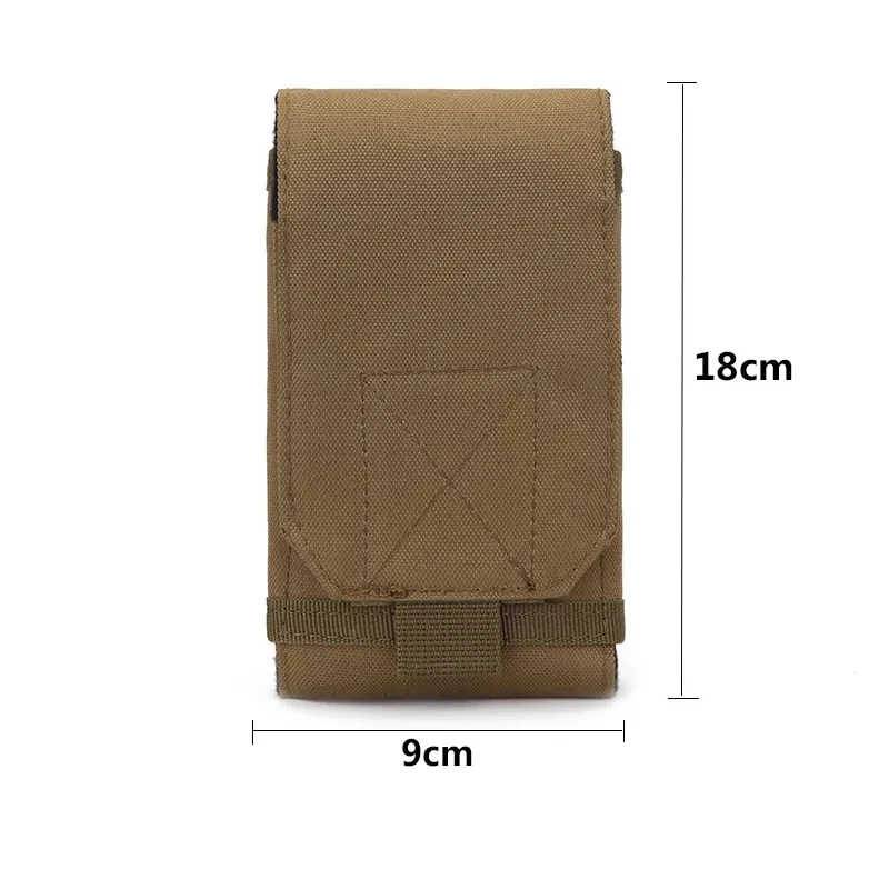 Description Picture 3 of itemOutdoor Camouflage Bag Tactical Army Phone Holder Sport Waist Belt Case Waterproof Nylon EDC Sport Hunting Camo Bags in Backpack