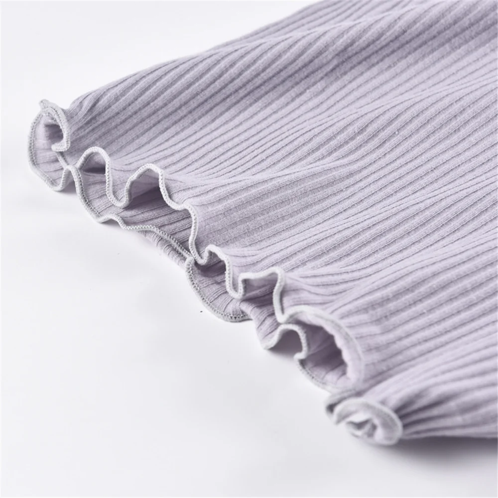 Women Safety Short Pants Lingerie Panties Security Ribbed Striped Seamless Elastic Underwear Boxer Shorts