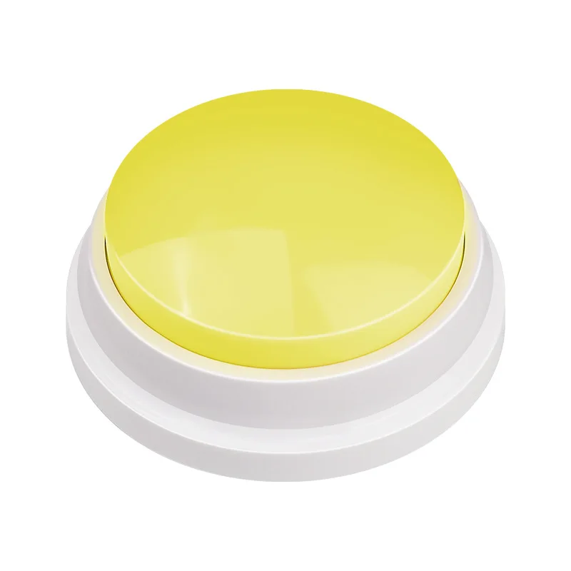 Voice Recording Button Dog Toys Recordable Learning Training Communication Talking Speaking Button Pet Interactive Sounding Toys