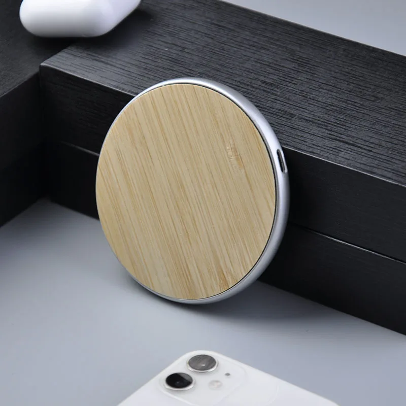 Description Picture 6 of itemWood 15W Qi Wireless Charger USB C Fast Charging Pad For iPhone 14 13 12 Pro Max 11 XS Max X XR 8 Plus Samsung S22 S10 Note 9