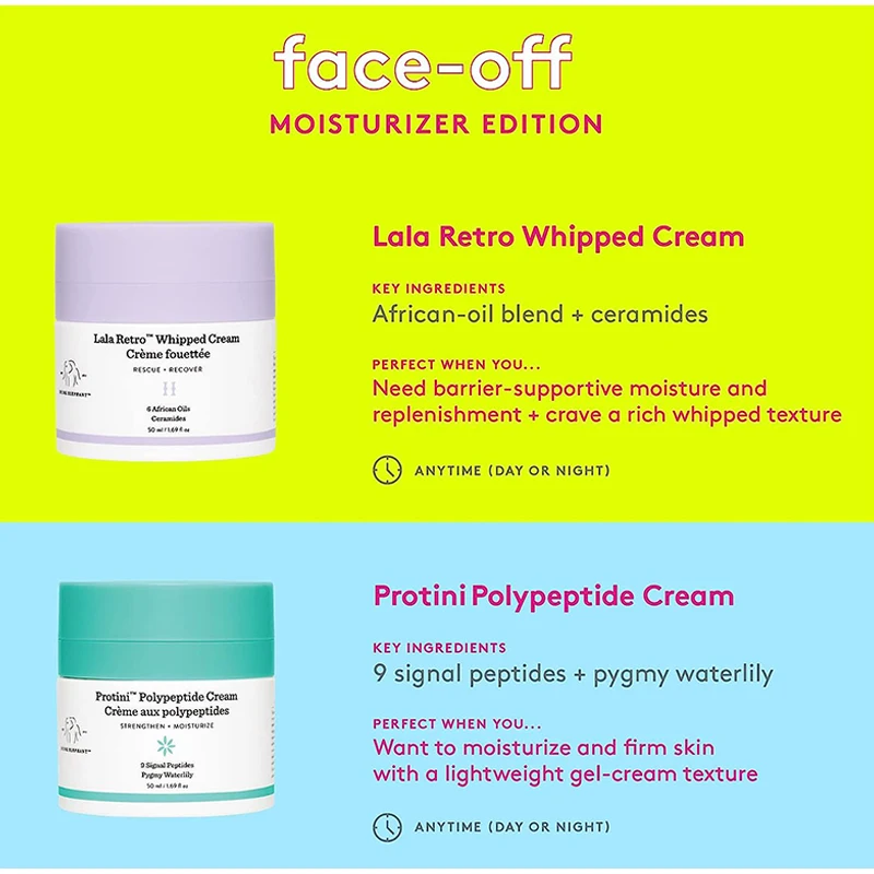 Description Picture 4 of itemDrunk Elephant Skin Care Face Cream Protini LALA RETRO Polypeptide Cream Protein Strengthen Moisturize Lala Cream Face Care