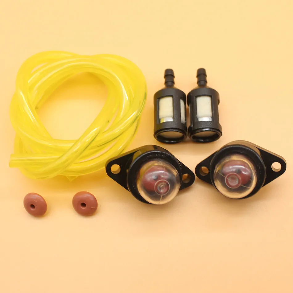 Fuel Line Filter Primer Bulb Tune Up Maintenance Kit Fit Poulan 2055 2075 2150 2155 2175 2250 2350 Chainsaw 530071835