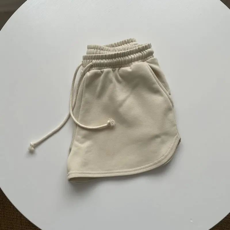 Description Picture 6 of itemSummer Fashion Casual Bottoming Shorts Women Home Yoga Beach Pants Elastic Waist Solid Color Sports Shorts Indoor Outdoor