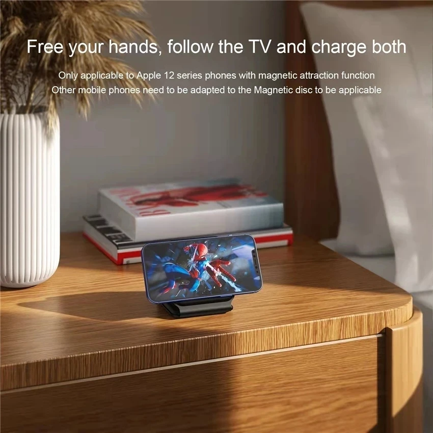 100W 3 in 1 Wireless Charger Pad Stand Magnetic Fast Charging Dock Station for iPhone 15 14 13 12 11 8 X XR Apple Watch Airpods