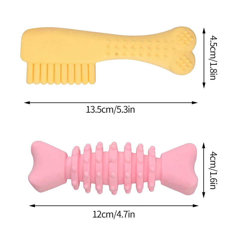 Description Picture 4 of itemDogs Puppy Durable Chew Toys Pet Molar Teeth Cleaning Tool Interactive Dog Toothbrush Toy for Small Dogs Dog Toy Dental Mascotas