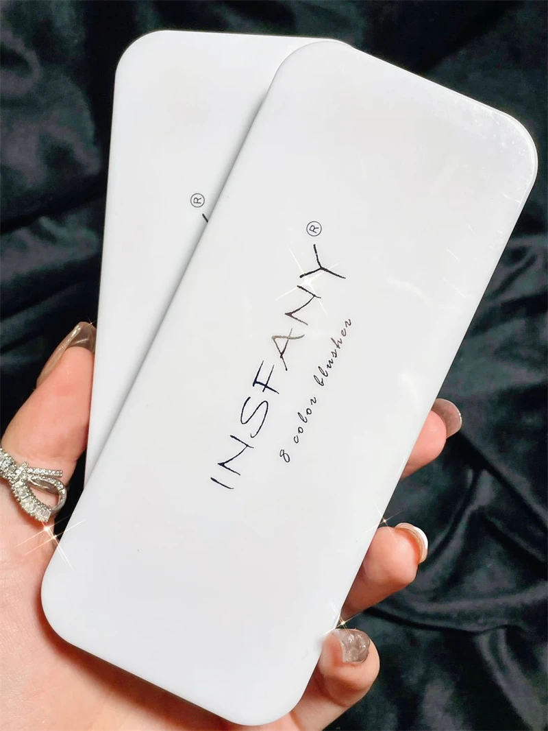 Description Picture 6 of item8 Colors Glitter Highlighter Face Contour Blush Palette Makeup Body Shimmer Powder Illuminator Brighten Highlight Cosmetics