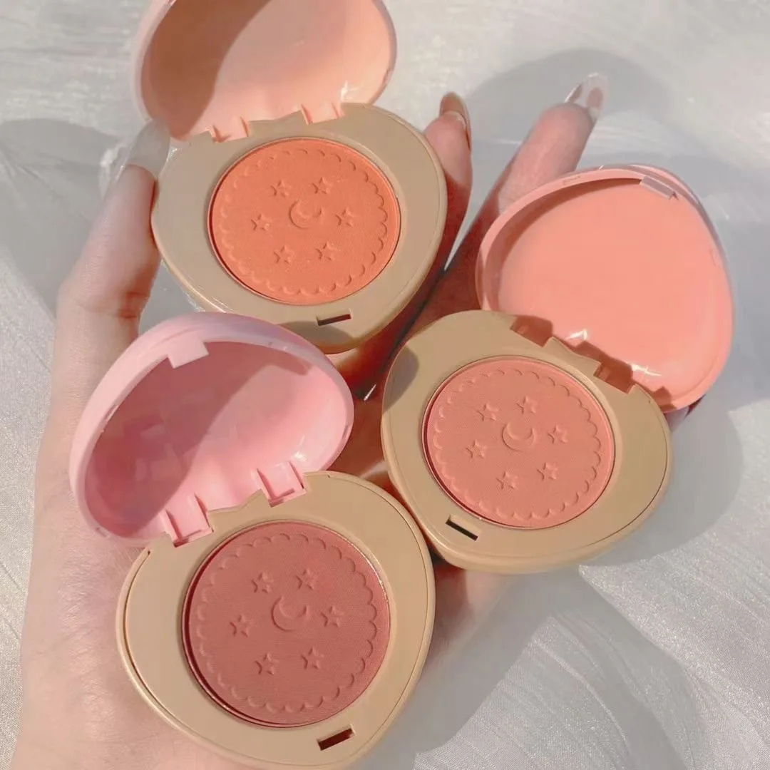 Description Picture 3 of itemGUICAMI Face Blush palette Natural Love Cookies Blush waterproof long lasting silky orange powder professional blush maquiagem