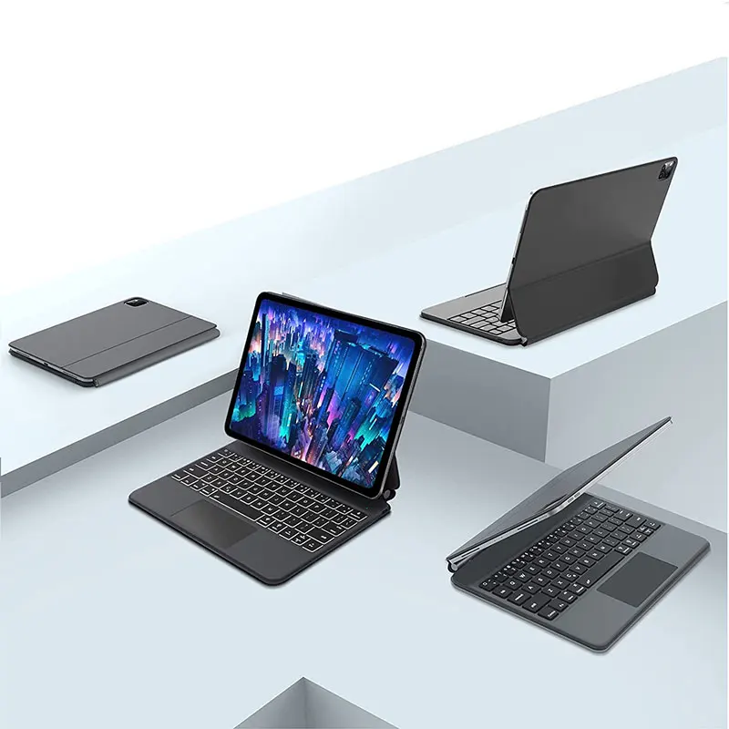 Magic Magnetic Keyboard for iPad Pro 12.9 M2 2022 for iPad Pro 11 2022 10th English,German