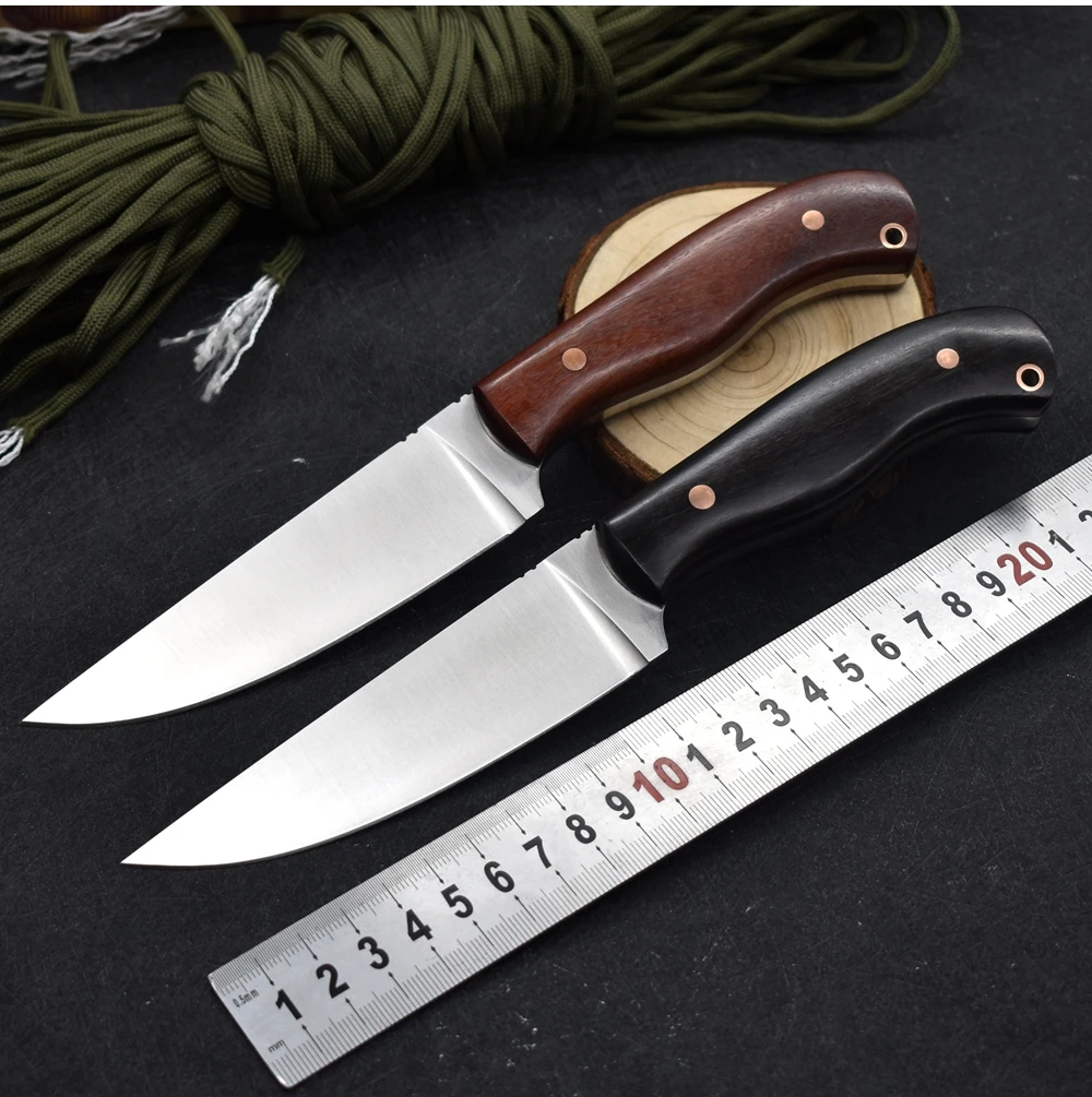 Description Picture 2 of itemNEW Straight knife M390 portable outdoor wilderness survival tactics distribution holster jungle hunting quality knife EDC