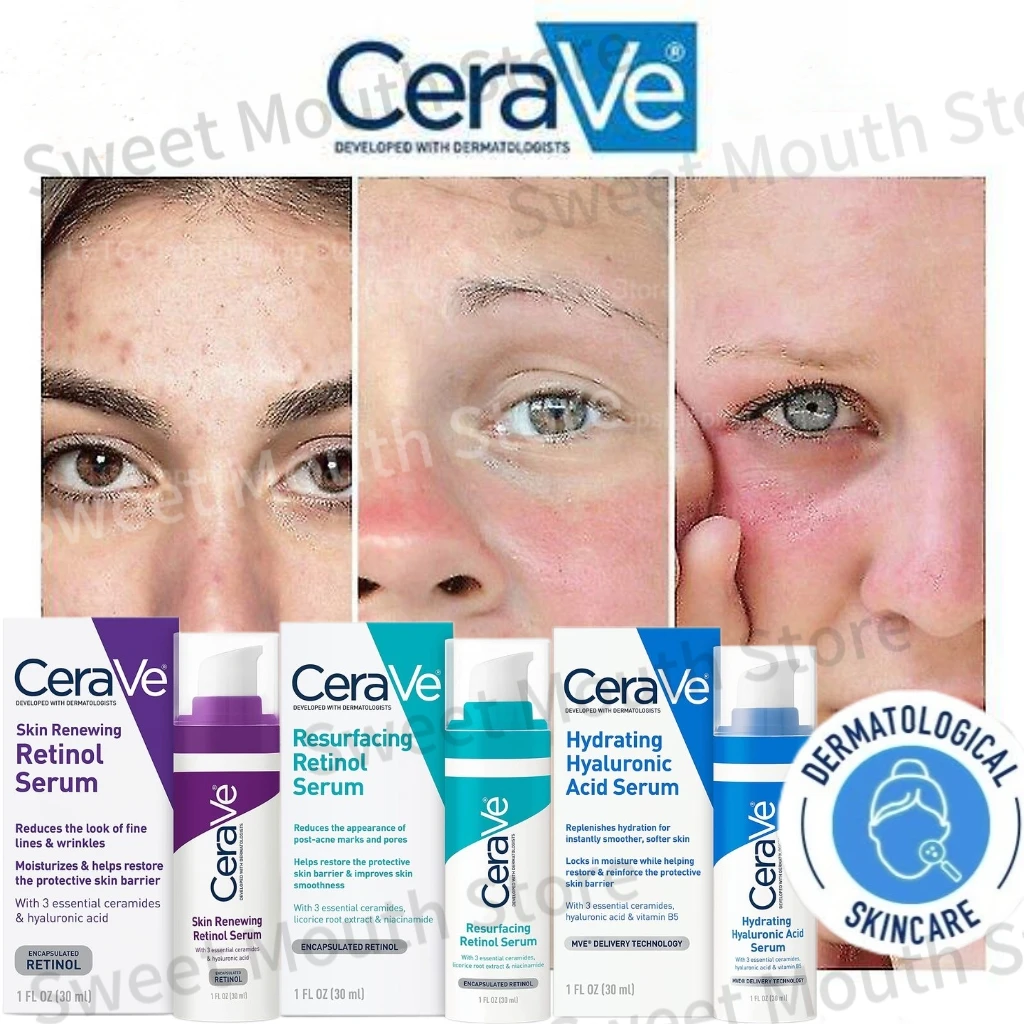 Description Picture 2 of itemCerave Facial Care Essence Nicotinamide/hyaluronic Acid/acne-clearing Repairing Essence Moisturize Brighten Fade Fine Lines 30ml