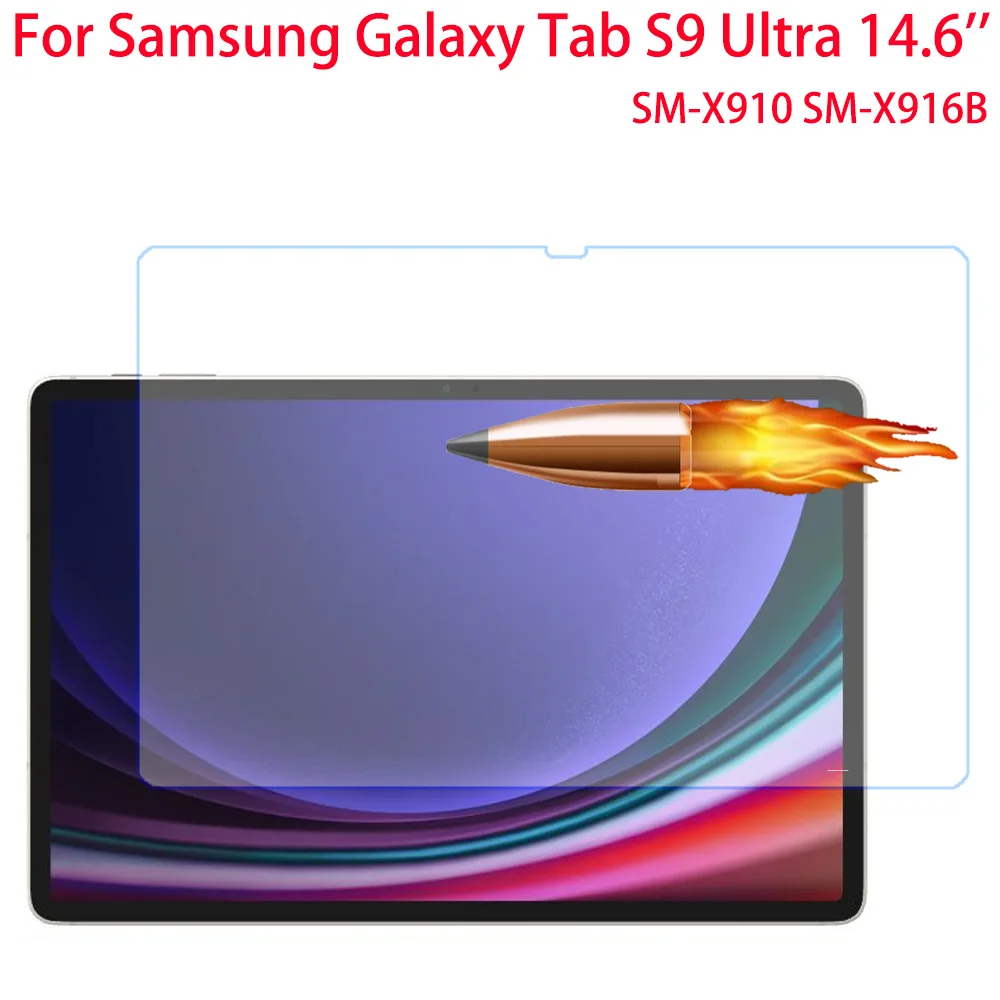 Description Picture 2 of itemTempered Glass Screen Protector For Samsung Galaxy Tab S9 Ultra 14.6 inch WiFi 5G 2023 Tablet Protective Film SM-X910 SM-X916B