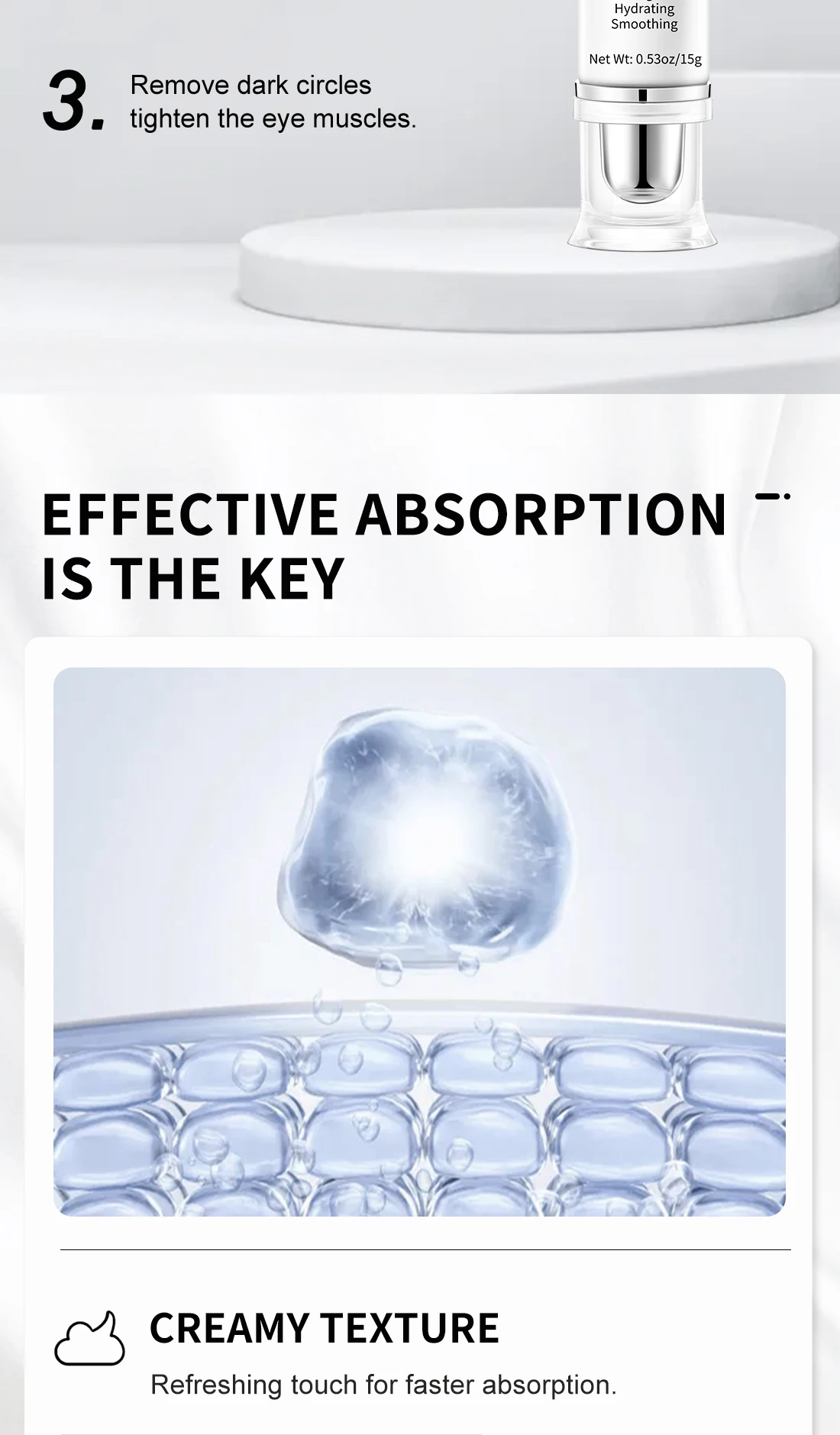 Description Picture 4 of itemEye Cream Mango Anti-Wrinkle Moisturizing Anti-Age Remove Dark Circles Eye Care Against Puffiness And Bags Hydrate Cream