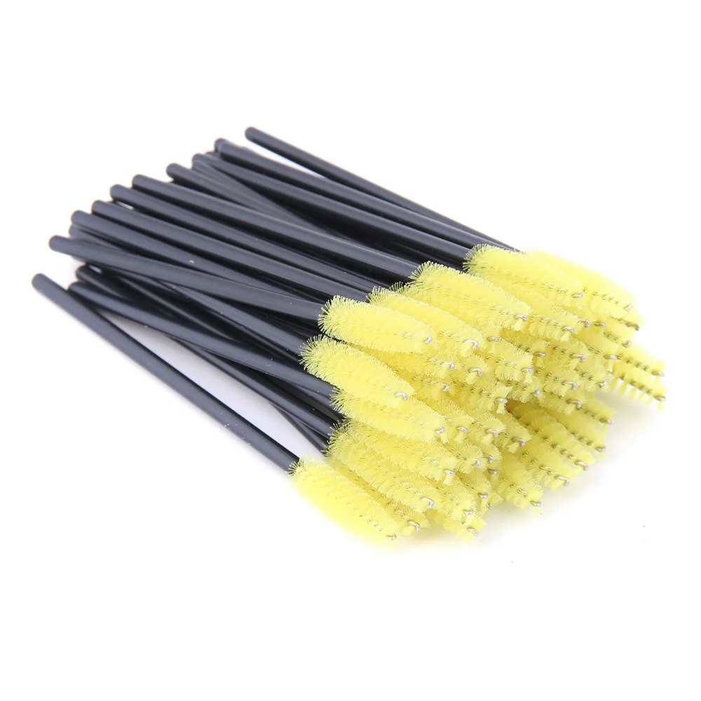 Description Picture 5 of item100/50Pcs Disposable Eye lashes Brushes Eyebrow brush Makeup Tools Mascara Wands Applicator Spoolers Eyelash Brush Maquiagem