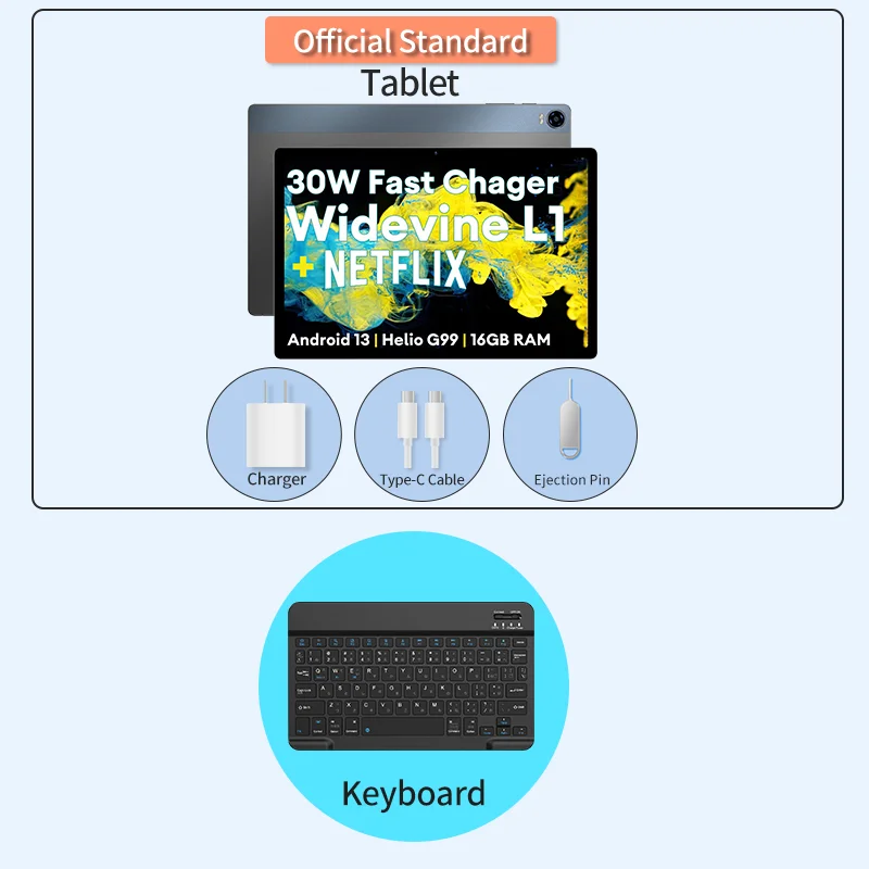 with keyboard