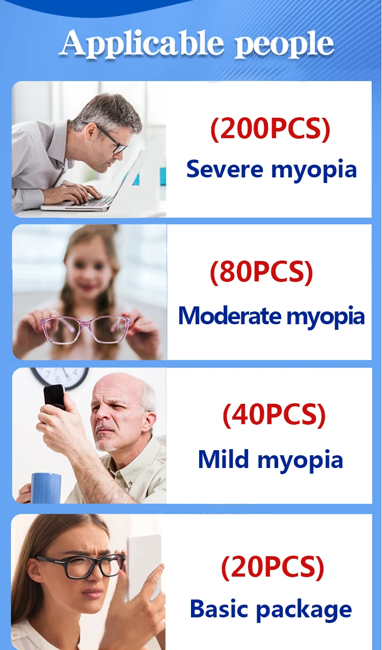 Description Picture 2 of itemQuickly Restore Vision Myopia Treatment Eye Care Patch Improve Eye Edema Relieve Fatigue Help Sleeping Focus On Eye Health