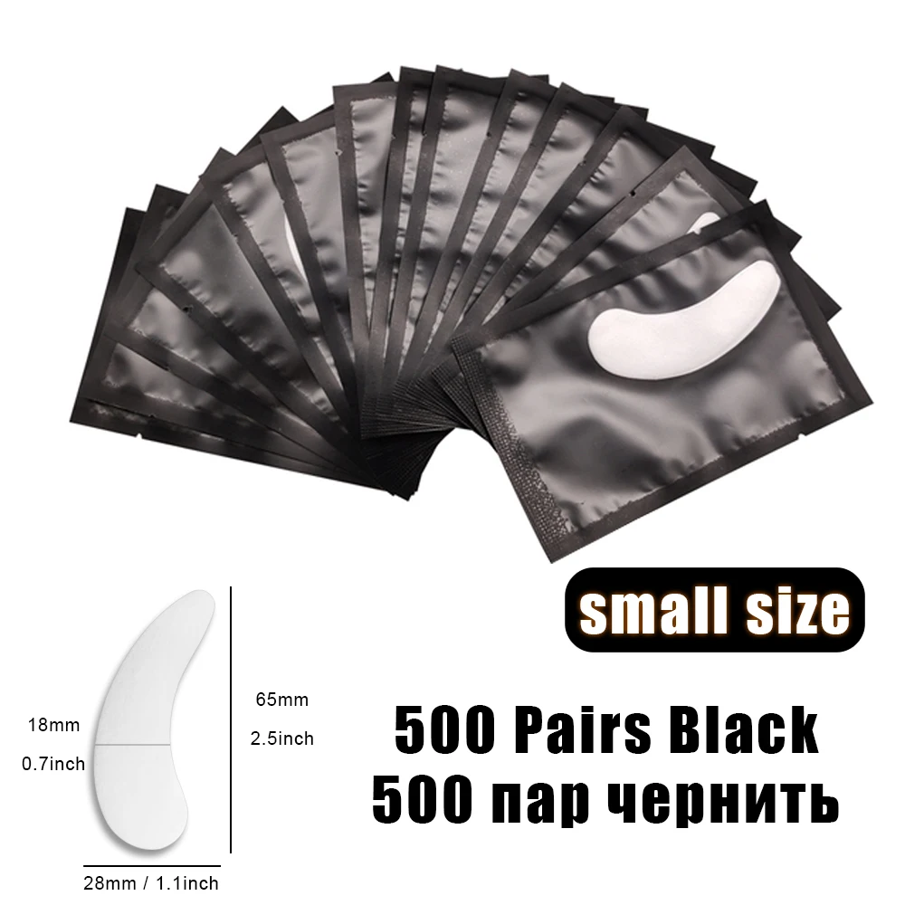 500pair Small Black