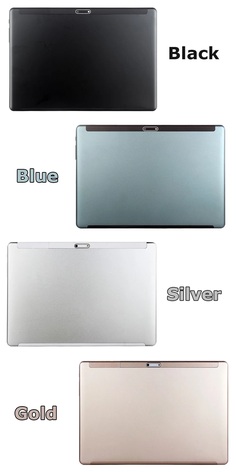 Description Picture 4 of item2020 Newest 10 inch Tablet PC Android 9.0 32GB ROM Quad Core 4 Cores Dual Cameras 5.0MP 1280*800 IPS Phone Tablets+Gifts