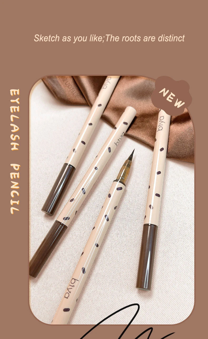 Description Picture 3 of itemLiquid Eyeliner Eyeshadow Stick Lying Silkworm Pencil Grey Brown Lasting Waterproof Ultra-fine Eyelash Pen Cosmetic Makeup Tools