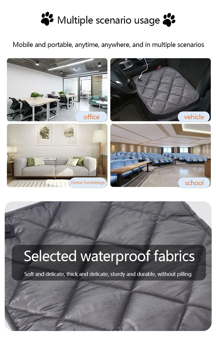 Description Picture 5 of itemUltra-Safe Pet Warming Mat: Advanced Heating Pad for Dogs & Cats with Anti-Chew Cord - Premium Indoor Comfort Solution.