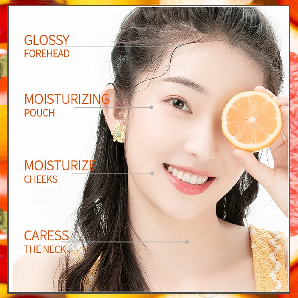 Description Picture 6 of itemSkincare Products Vitamin C Facial Serum Brighten Skin Lighten Spots Hyaluronic Acid Face Essence Skin Care Products 30ml