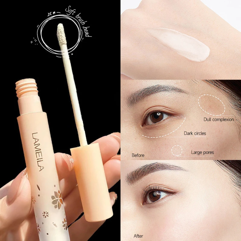 Description Picture 5 of itemEyes Face Concealer Liquid Cover Dark Circles Acne Natural Make Up Effect Anti Cernes Base Foundation Cream Cosmetics