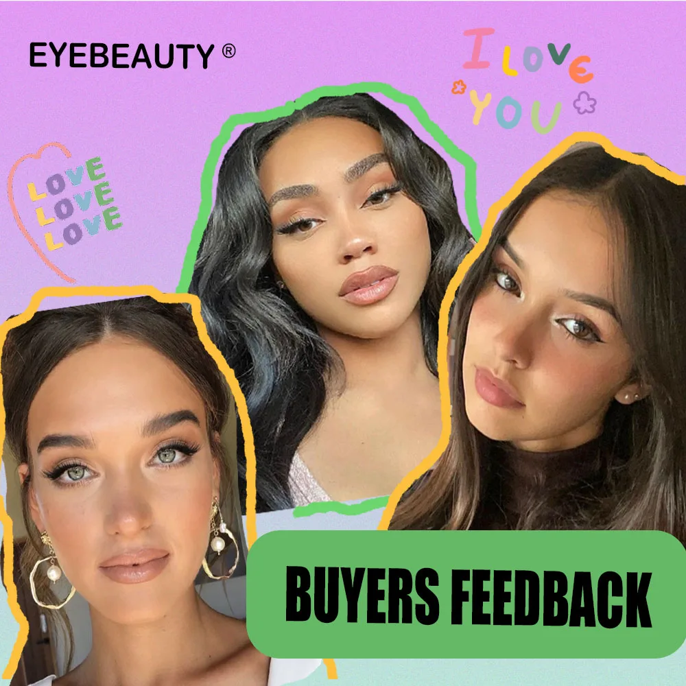 Description Picture 6 of item5 Pairs Fake Eyelashes Cat Eye Natural Tapered Half Lashes Fox Eye Winged Cat Eye Mink Lashes Extension Makeup Faux Cils