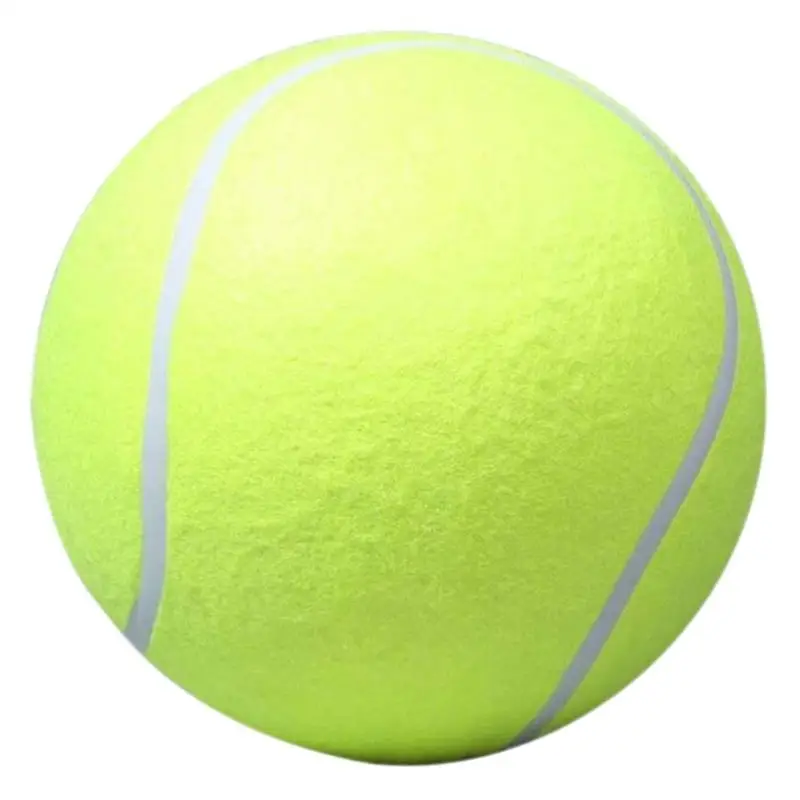 Description Picture 3 of item7/8/9.5Inch Dog Tennis Ball Giant Pet Toys for Dog Chewing Toy Signature Mega Jumbo Kids Ball Training Supplies Dropship Plush