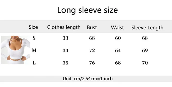 Description Picture 4 of itemCHRLEISURE Seamless Sport Set Women Sports Bra Long Sleeve Crop Top Sports Top Gym Leggings Shorts Fitness Workout Sportswear
