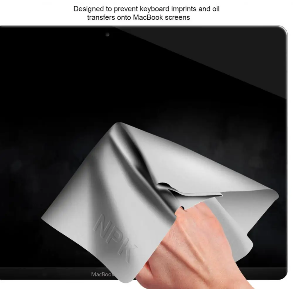 Description Picture 5 of item1~10PCS Notebook Palm Keyboard Blanket Cover Microfiber Dustproof Protective Film Laptop Screen Cleaning Cloth MacBook