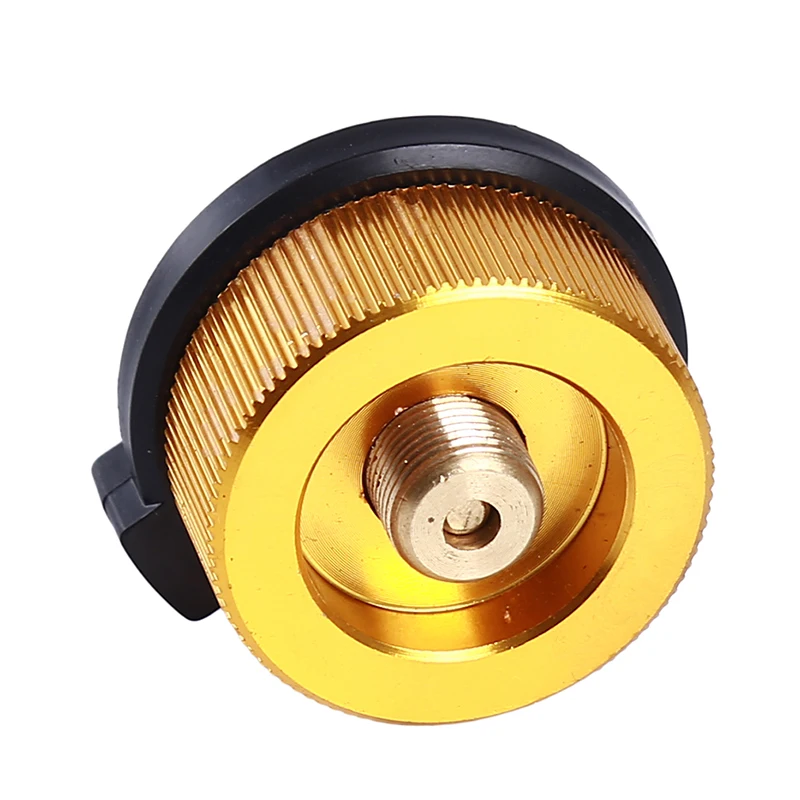 Description Picture 5 of itemOutdoor Camping Hiking Equipment Metal Stove Conversion Split Gas Furnace Connector Cartridge Tank Adapter