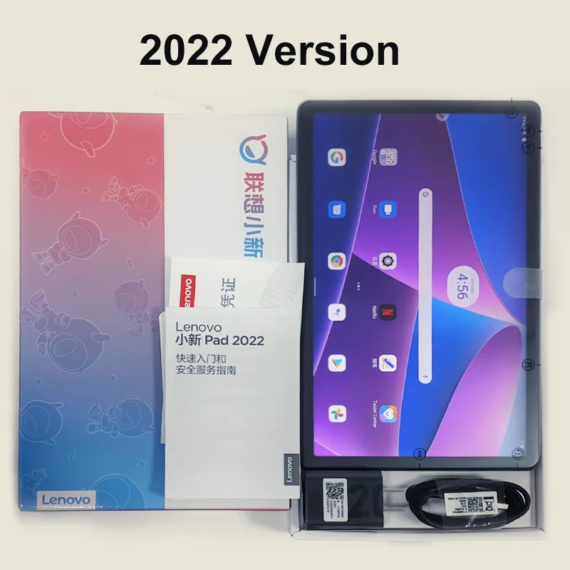 Iconic Brand Xiaoxin Pad 2022 Tablet Wifi Global Rom Tablets 10.6'' LCD 6GB+128GB LCD 120Hz Display 13MP Camera Andriod Tablet PC