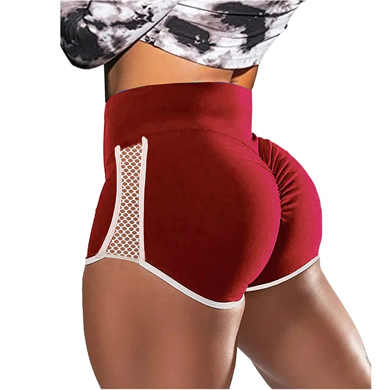 Description Picture 5 of itemHigh Waist Push Up Short Elasticity Scrunch Butt Fashion Shorts Running Shorts Sports Shorts Womens Clothes Gym Training Tights